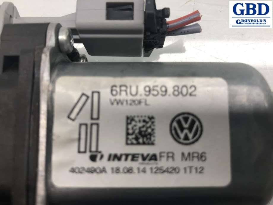 VW E-Up, 2013-2019 (1S0 959 802|6RU 959 802)