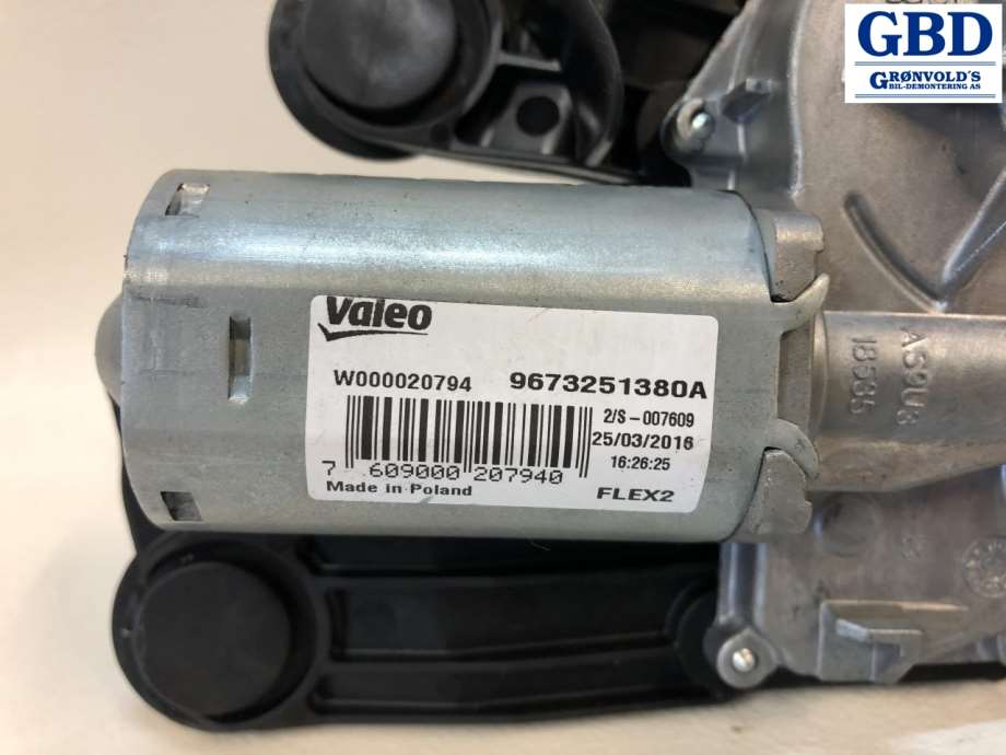 Peugeot 208, 2012-2019 (Type I) (VALEO|96 732 513 80|9673251380 A)