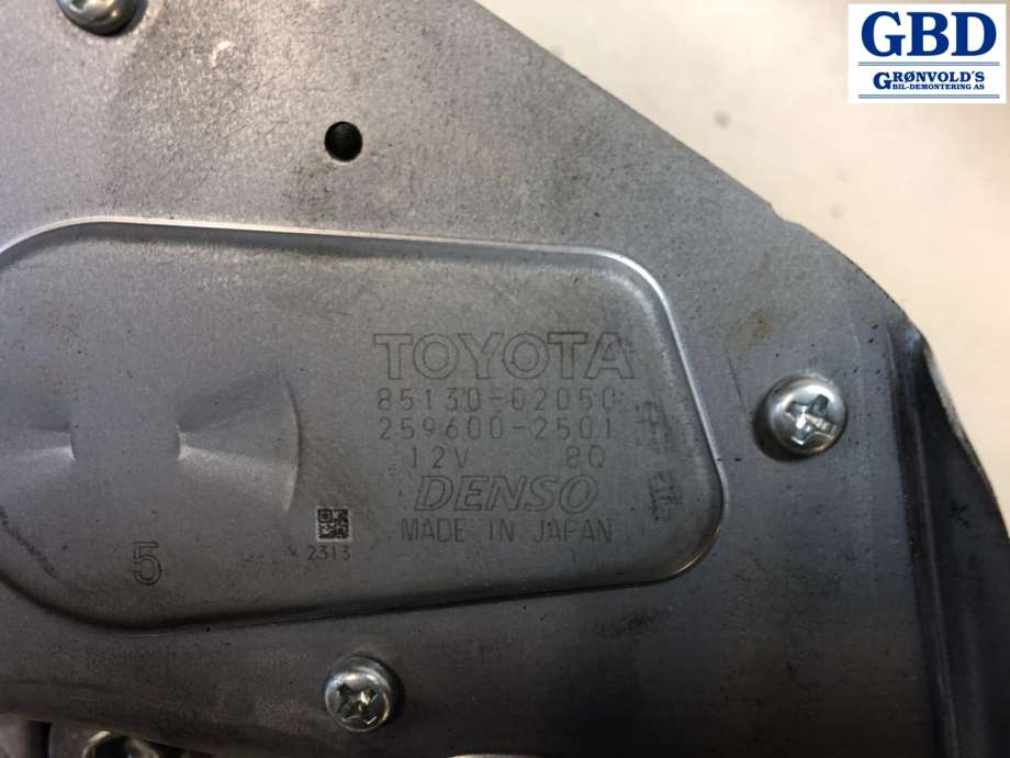 Toyota Auris, 2013-2015 (Type II, Fase 1) (DENSO|85130-02050|259600-2501)