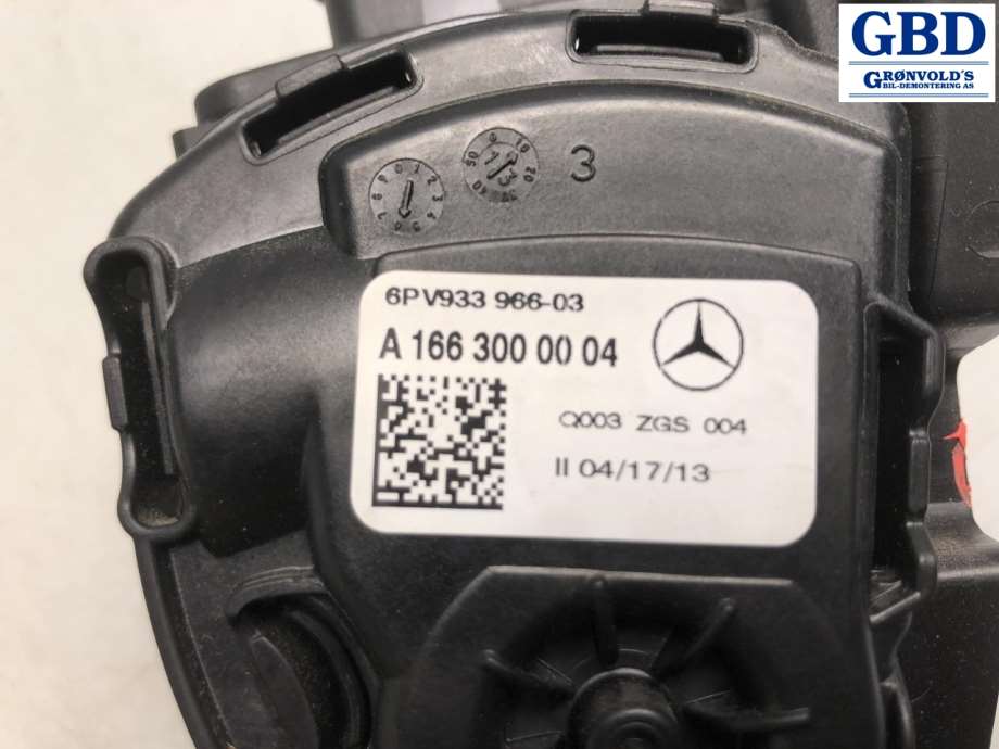 Mercedes GL, 2012-2016 (X166, Fase 1) (A 166 300 00 04)