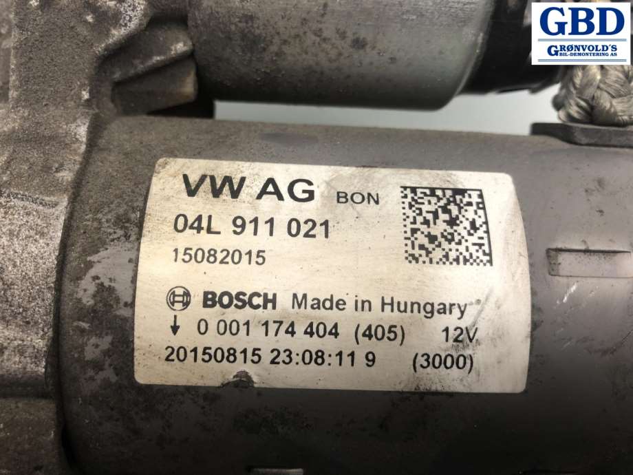 Audi Q5, 2012-2017 (Type I, Fase 2) (BOSCH|04L 911 021|04L 911 021 X)