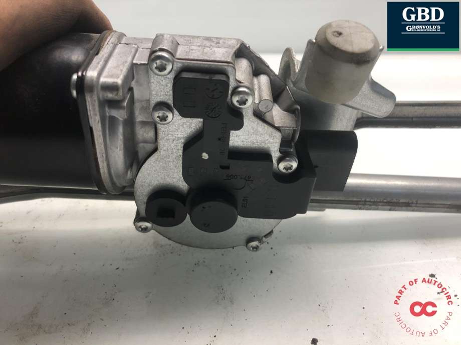 Viskermotor frontrute komplett m/overføring til BMW 1-Serie 2004-2011 (E81/E82/E87/E88) (E81/E82/E87/E88) (VALEO|61 61 7 192 963|7 193 036 01|7192963-01)