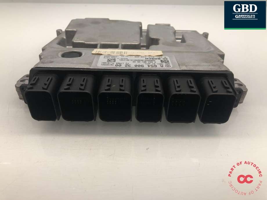 Styreenhet motor til Mercedes E-Klasse 2016-2023 (W213) (W213) (BOSCH|A 654 900 32 00|A 654 900 96 00|A 654 900 32000)