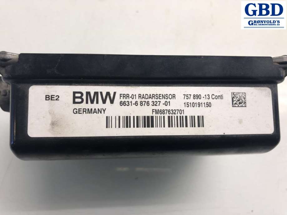 BMW 5-Serie, 2010-2017 (F10/F11) (66 31 5 A2E 886|6631-6 876 327-01)