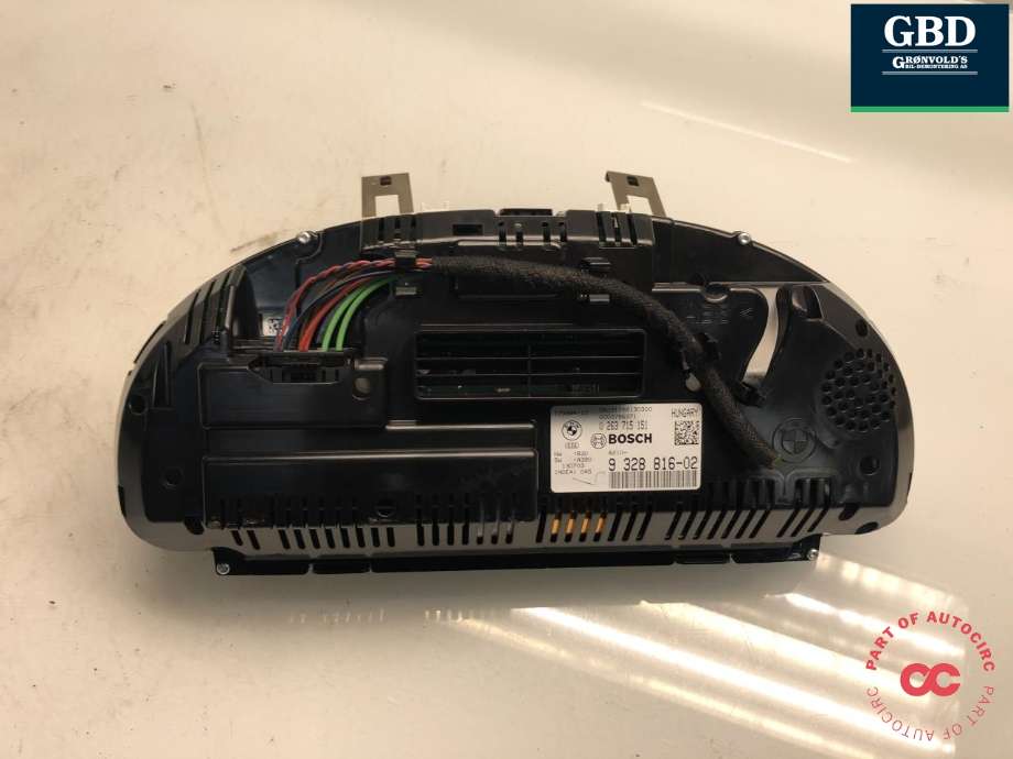 Instrumentpanel til BMW 5-Serie 2010-2017 (F10/F11) (F10/F11) (BOSCH|62 10 6 805 243|62 10 8 795 224|0 267 715 151| 9 328 816-02)
