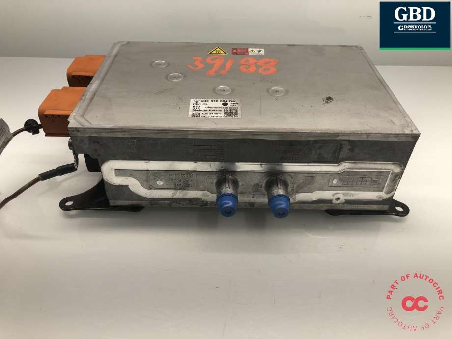 Batterilader (OBC - On Board Charger) til Porsche Taycan 2019-->> (PAB 915 684 S|PAB 915 684 M|5QE 915 684 DA)