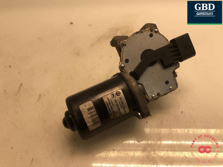 Viskermotor frontrute til VW Transporter / Caravelle 2009-2015 (Fase 2) (T5) (T5) (7E1 955 113 B|7E1 955 113 D|7E1 955 113A| 443 122 351 017)