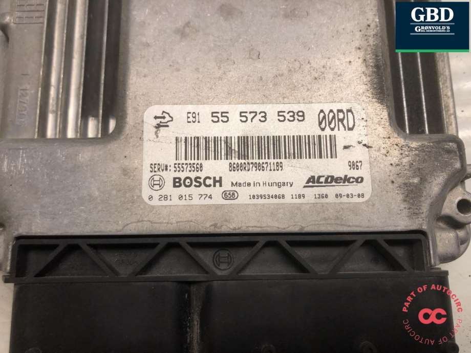 Opel Insignia A, 2009-2014 (Fase 1) (BOSCH|55575349| 55573560|55 573 539 00RD)