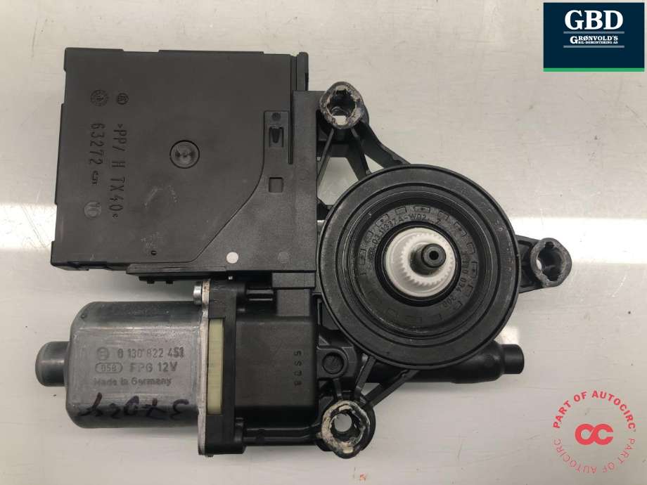 Ruteheis, kun motor, høyre foran til VW Golf, Plus/Cross 2009-2013 (Fase 2) (5K0 959 702 G|5M1 837 402 Q|)