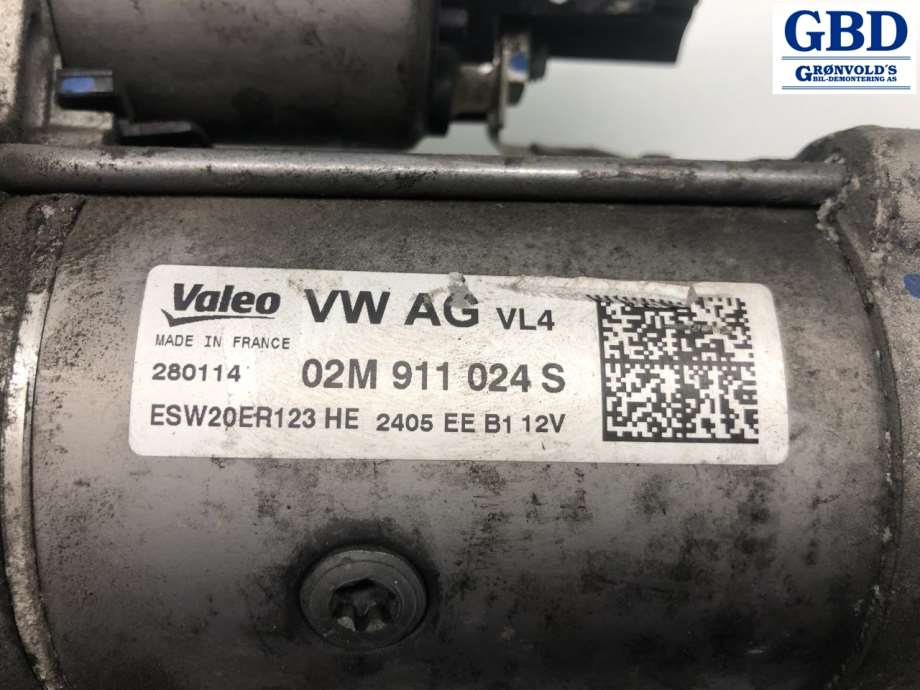 VW Golf VII, 2012-2017 (Fase 1) (VALEO|02M 911 024 S|02M 911 024 SX)