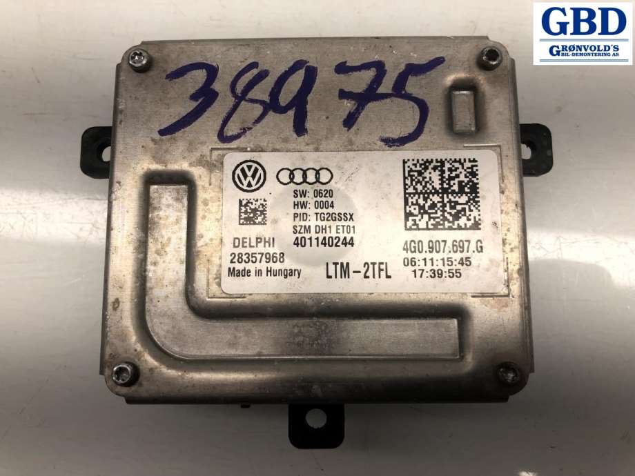 VW Golf VII, 2012-2017 (Fase 1)(|4G0 907 697 F)