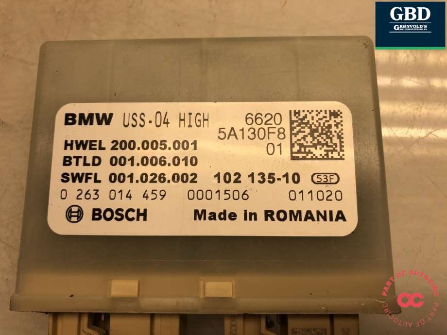 BMW 3-Serie, 2018- (G20) (BOSCH|66 20 9 258 589|6620 5A130F8)