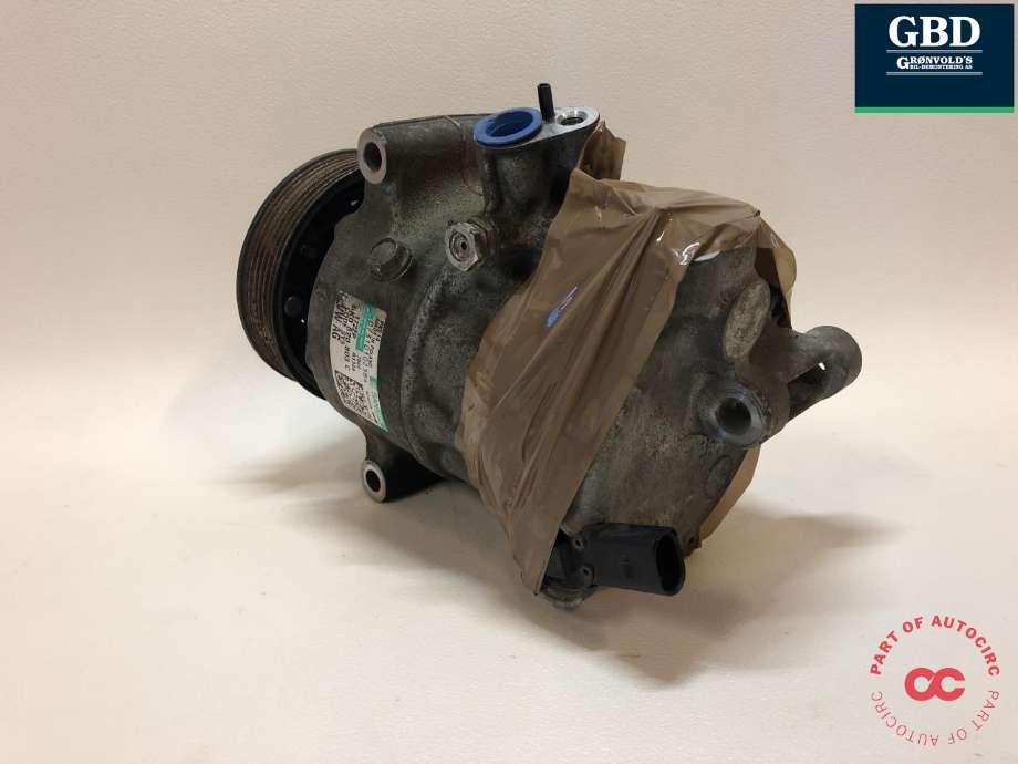 Aircondition kompressor til Škoda Octavia 2009-2013 (Type II, Fase 2)  (SANDEN|5K0 820 803 C|5K0 820 803 K| 5K0 820 803 CX|5K0 820 803 KX)