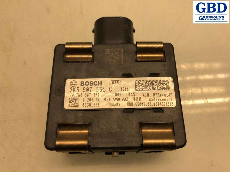 VW Caddy, 2015-2020 (Type III, Fase 3)(BOSCH|2K5 907 561 C)