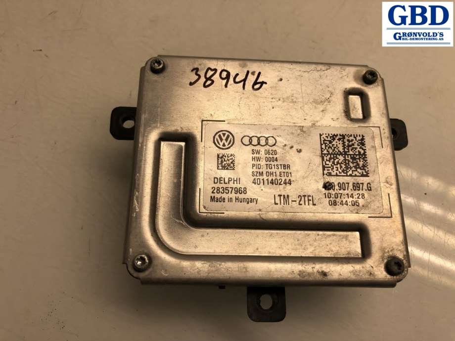 VW Golf VII, 2012-2017 (Fase 1) (4G0 907 697 F|4G0 907 697 G)