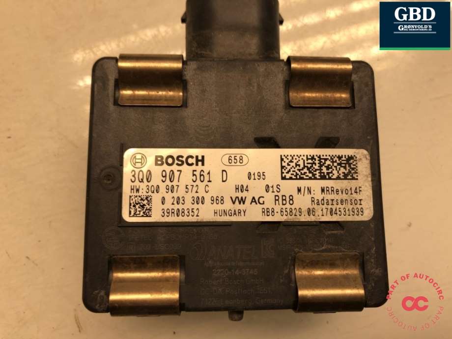 VW Passat, 2015-2019 (B8, Fase 1) (BOSCH|3Q0 907 561 E|3Q0 907 561 D|0 203 300 368)