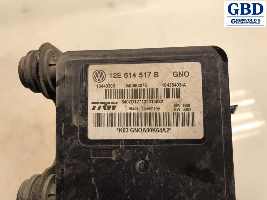 VW E-Up, 2013-2019 (12E 614 517 B)