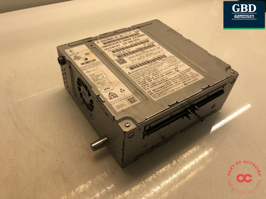 Bilstereo navigasjon spiller til Mercedes C-Klasse 2014-2018 (Fase 1) (W205) (W205) (A 205 900 37 29|A 205 900 02 41|)