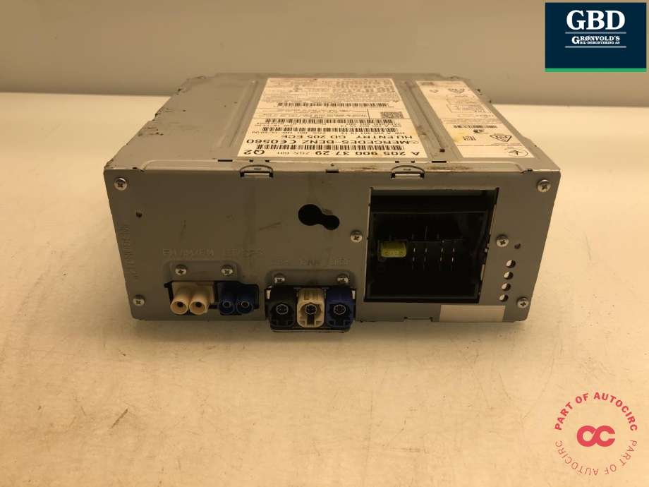 Bilstereo navigasjon spiller til Mercedes C-Klasse 2014-2018 (Fase 1) (W205) (W205) (A 205 900 37 29|A 205 900 02 41|)