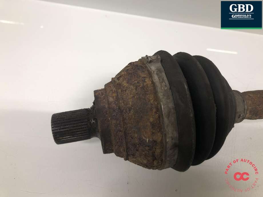 Drivaksel venstre foran, bensin/automat til Audi TT 2006-2014 (Type II) (3Q0 407 271|8J0 407 761 A|8J0 407 761 AX)