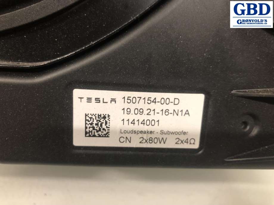 Tesla Model Y, 2021- (1507154-00-D)