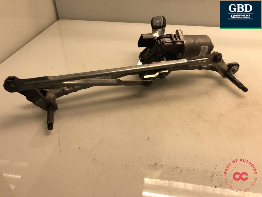 Viskermotor frontrute komplett m/overføring til BMW X1 2015-2022 (F48) (F48) (BOSCH|61 61 5 A36 E69|7350657-08|3 397 021 478)