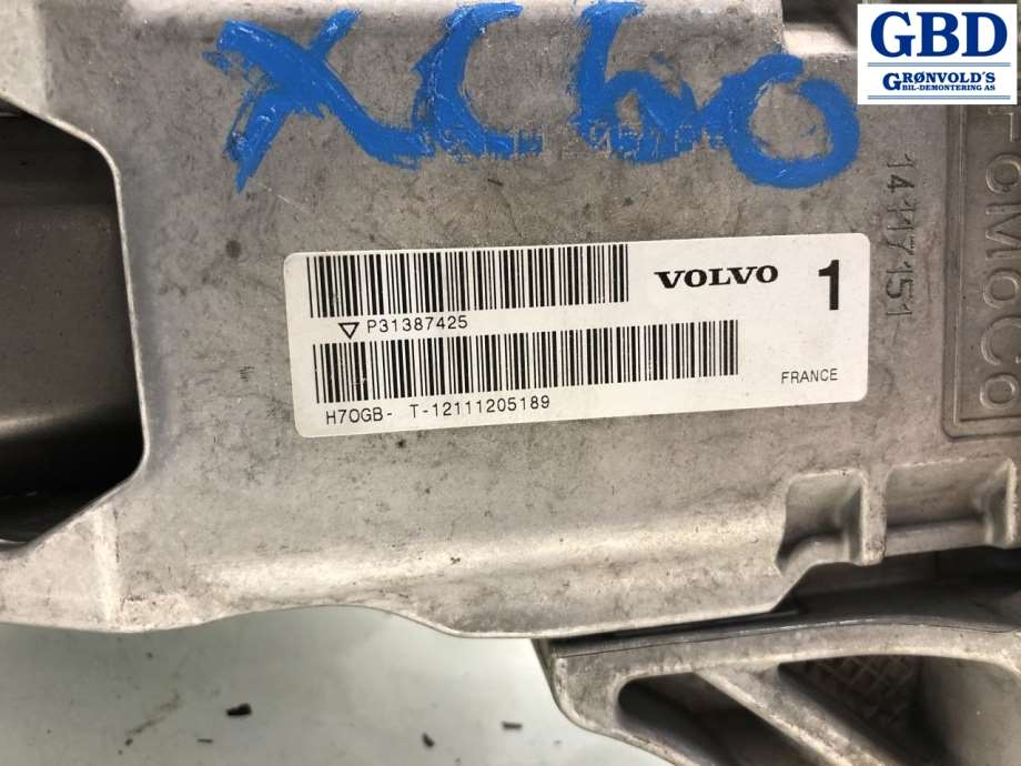 Volvo XC60, 2008-2013 (Type I, Fase 1) (31387679|31387425)