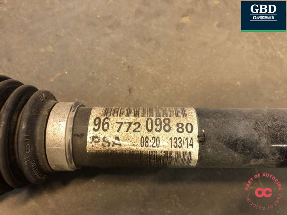 Peugeot 2008, 2013-2019 (Type I) (96 774 766 80|96 772 098 80)