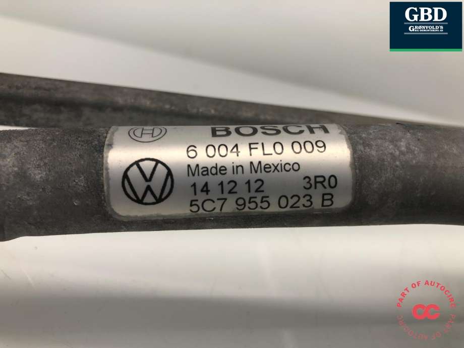 Viskermotor frontrute komplett m/overføring til VW Jetta 2011-->>  (5C7 955 601 B| 5C7 955 023 B|5C7 955 601| 5C7 955 113 E|5C7 955 113 A)