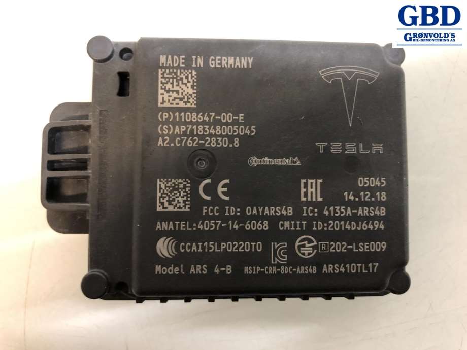 Tesla Model 3, 2018-2023 (Fase 1) (1108647-00-E)