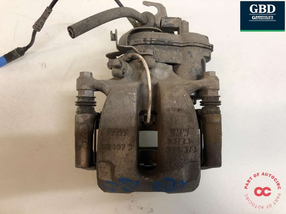 Bremsecaliper høyre bak, elektrisk til BMW iX 2021-->> (I20) (I20) (34 21 6 870 572|34 21 6 888 850|)