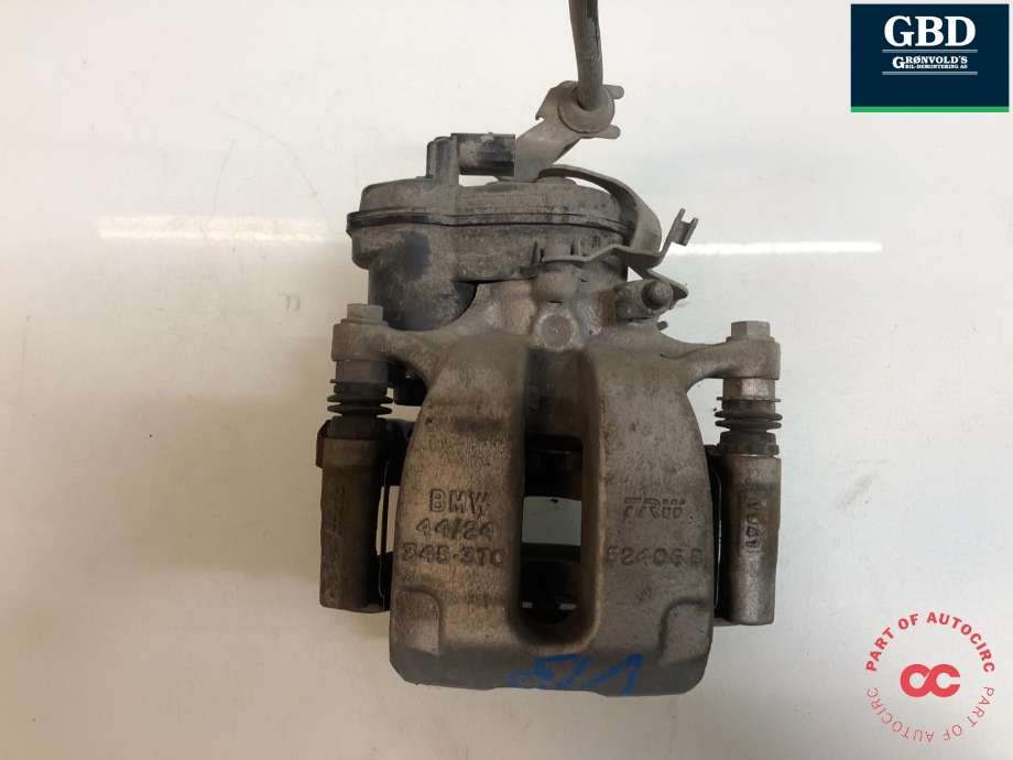 Bremsecaliper venstre bak, elektrisk til BMW iX 2021-->> (I20) (I20) (34 21 6 870 571|34 21 6 888 850|)