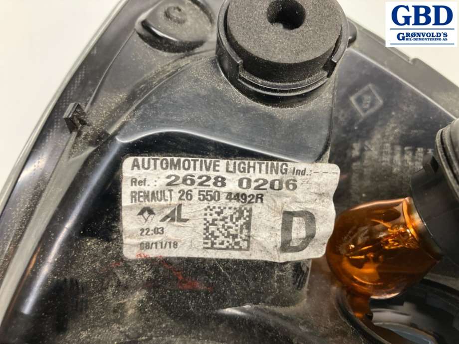 Renault Zoe, 2013-2019 (Fase 1) (265509696R|26 550 4492R)