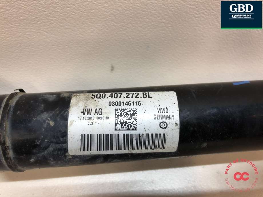 VW Caddy, 2015-2020 (Type III, Fase 3) (5Q0 407 272 ER|5Q0 407 272 BL)