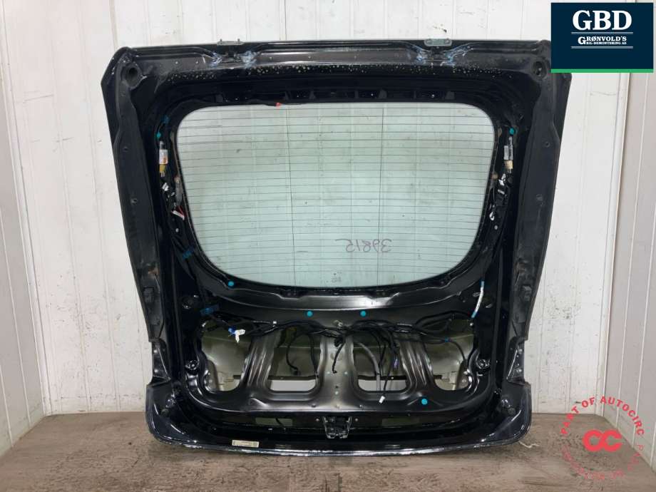 Bakluke til Tesla Model S 2013-2016 (Fase 1)  (1023722-E0-A|)