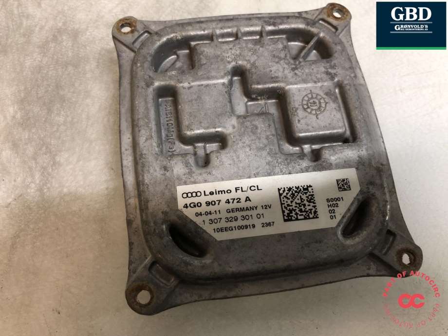 Audi A7, 2010-2014 (Type I, Fase 1) (4G0 907 472 B|4G0 907 397 F)