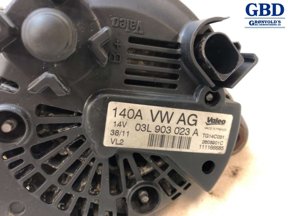 VW Golf VI, 2008-2012 (BOSCH|03L 903 023|03L 903 023  X)