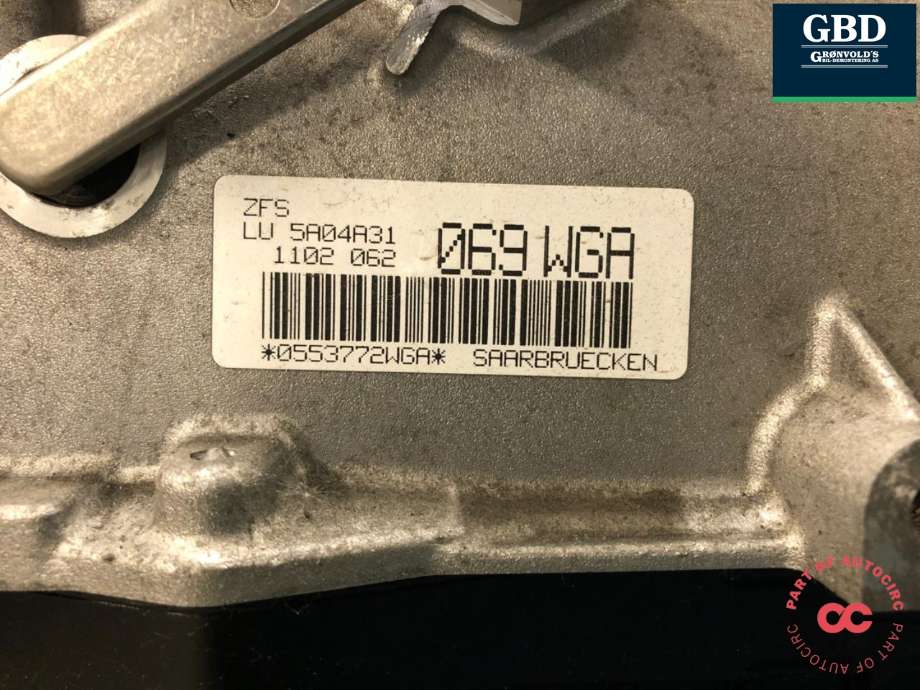 Girkasse automat til BMW 3-Serie 2018-->> (G20) (G20) (24 00 5 A04 A31|24 00 5 A45 DC3|)