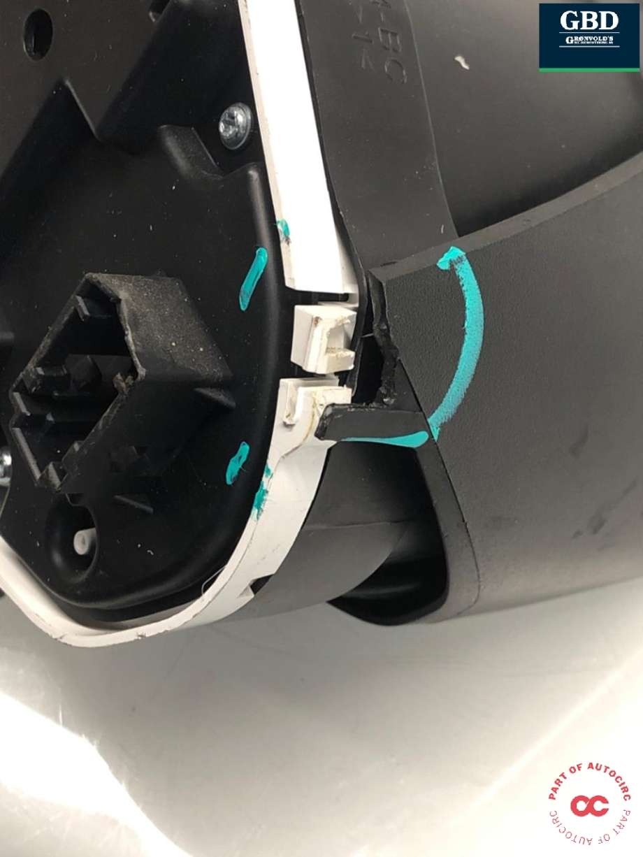 Instrumentpanel til Ford Fiesta 2013-2017 (Type VI, Fase 2)  (2086524|CUBT-10849-EAX|)
