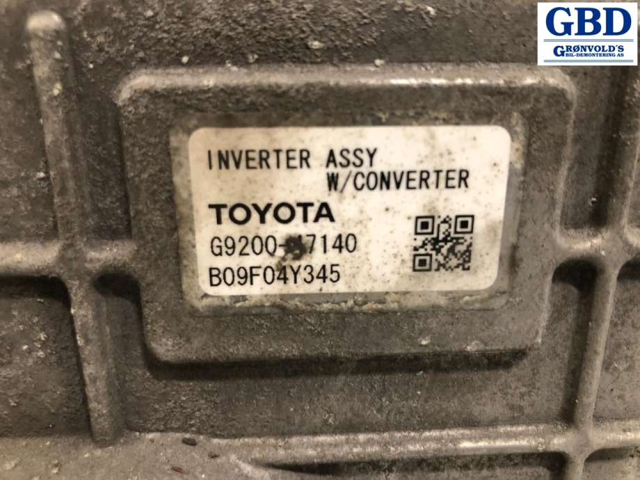 Toyota Prius, 2009-2016 (Type III, combi) (G92A047030|G9200-47140)