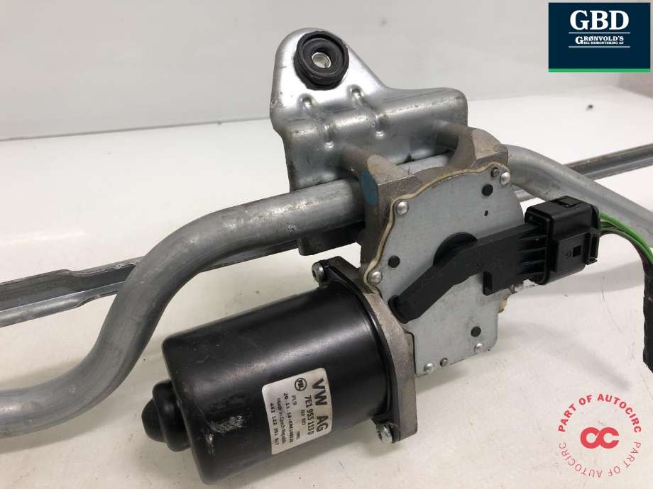 Viskermotor frontrute komplett m/overføring til VW Transporter / Caravelle 2015-2019 (T6) (T6) (7E1 955 113 D|7E1 955 603 B|7H1 955 603 A)