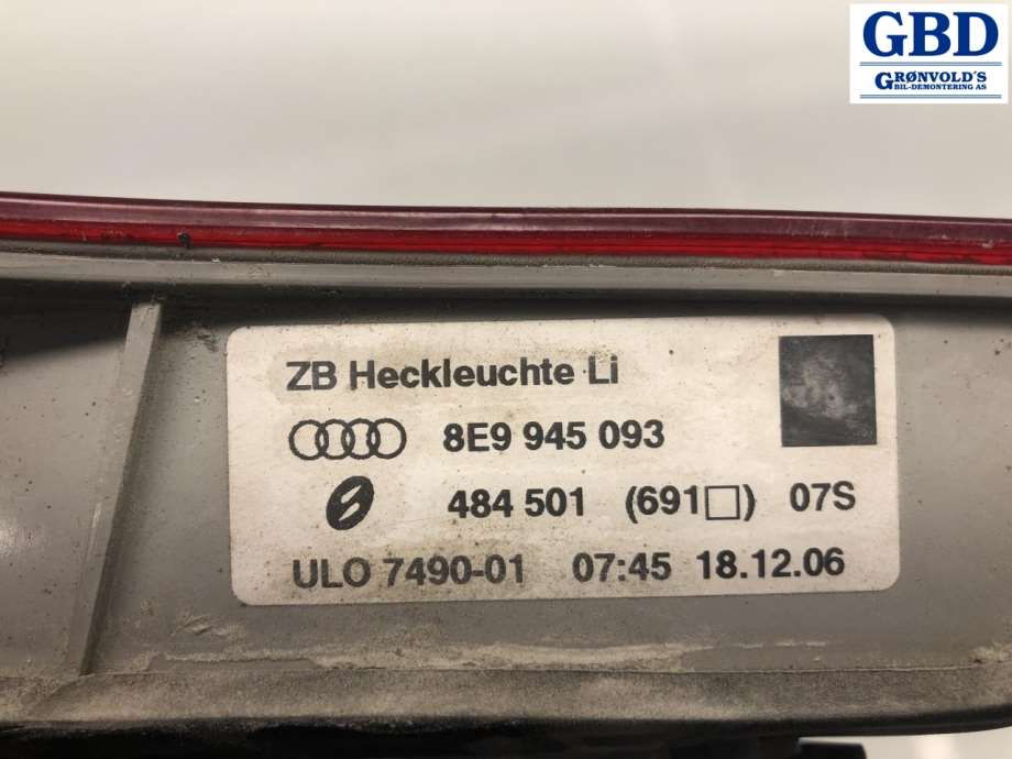 Audi A4, 2004-2008 (Type III) (B7) (8E9 945 093 A|8E9 945 093)