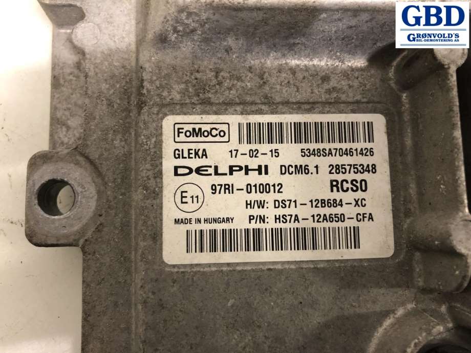 Ford Mondeo, 2014-2019 (Type V, Fase 1) (2037011|RMDS71-12A650-XC|DS71-12B684-XC)