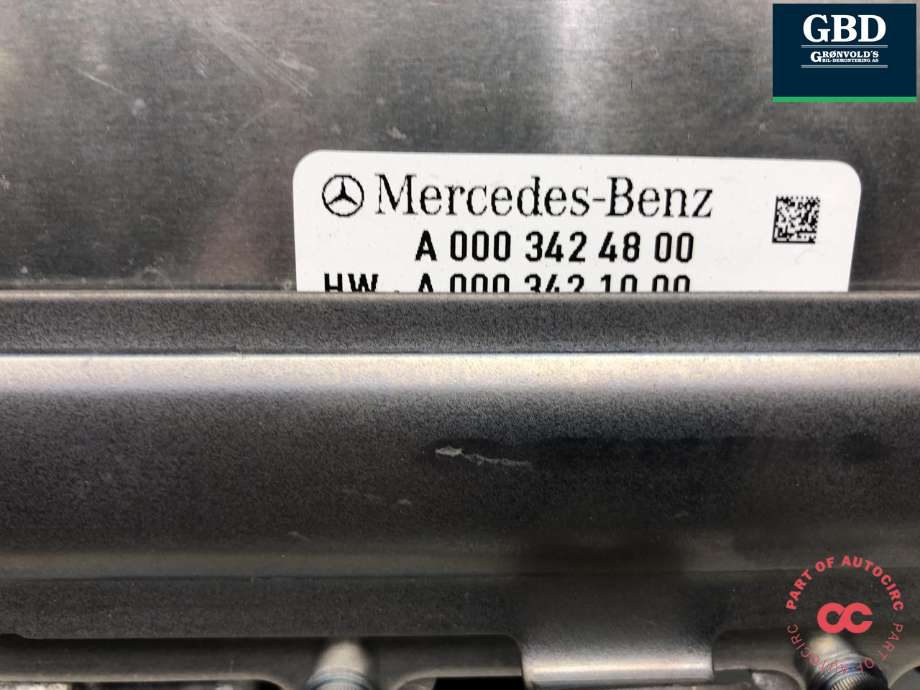 DCDC converter elbil til Mercedes EQC 2019-->>  (A 000 342 48 00|A 000 342 48 00 80|)