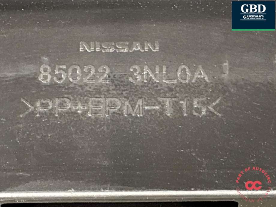 Støtfanger bak til Nissan Leaf 2011-2017 (Type I)  (850223NL2A|)