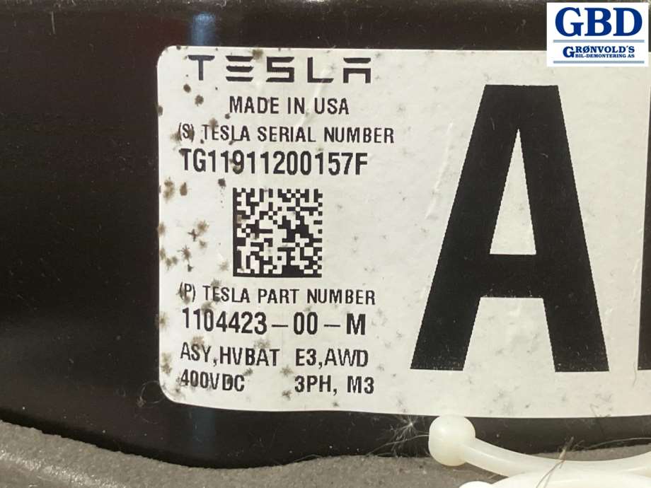 Tesla Model 3, 2018-2023 (Fase 1) (1104423-00-M)