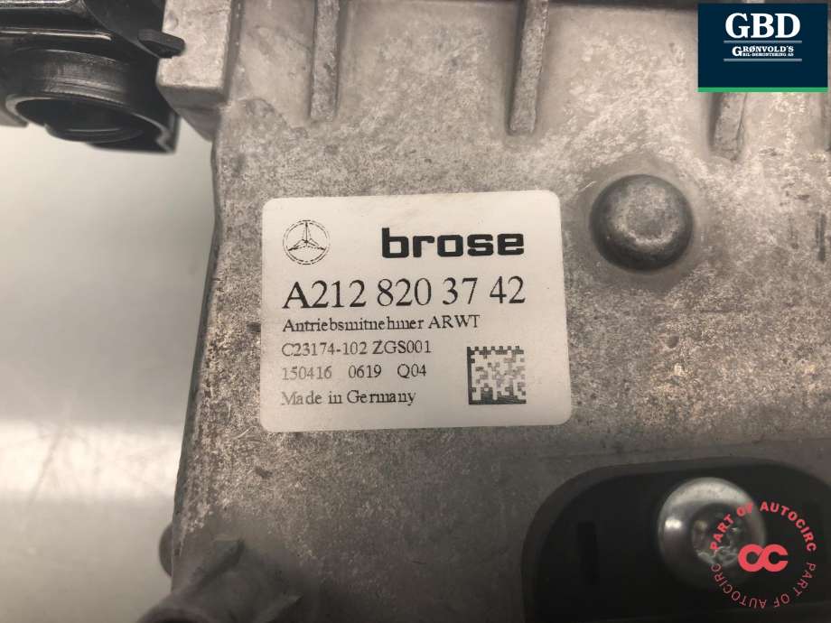 Baklukeåpner motor til Mercedes E-Klasse 2013-2016 (Fase 2) (W212) (W212) (A 204 820 30 42|A 212 820 3742|)