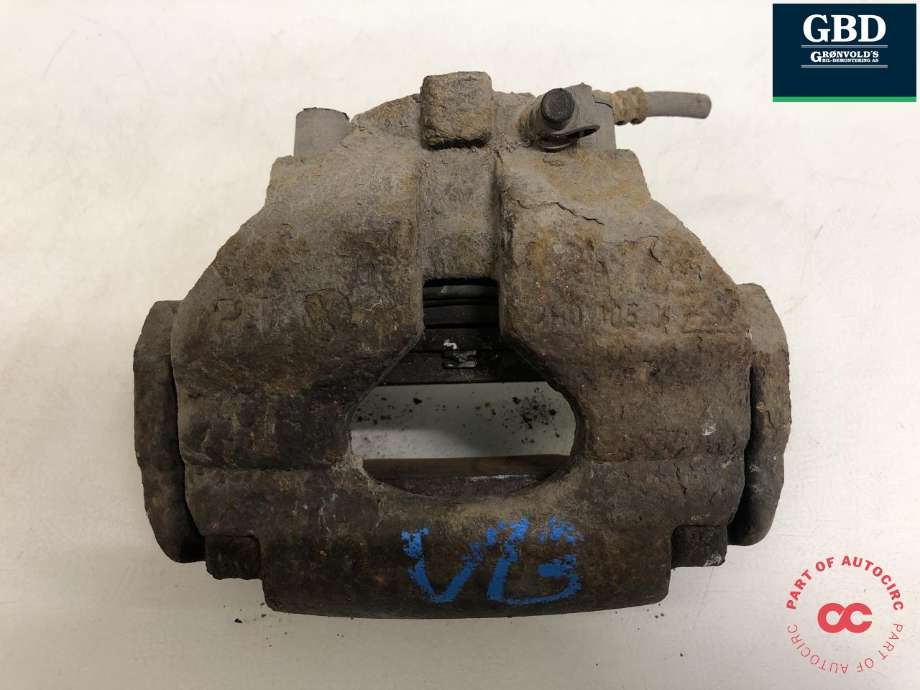 Bremsecaliper venstre foran til VW Transporter / Caravelle 2009-2015 (Fase 2) (T5) (T5) (7H0 615 123 C|7H0 615 123 A|)