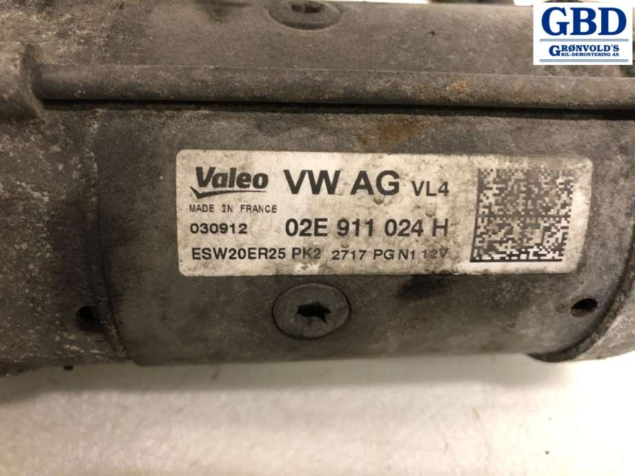 VW Tiguan, 2011-2016 (Type I, Fase 2) (VALEO|02E 911 024 C|02E 911 024 H)