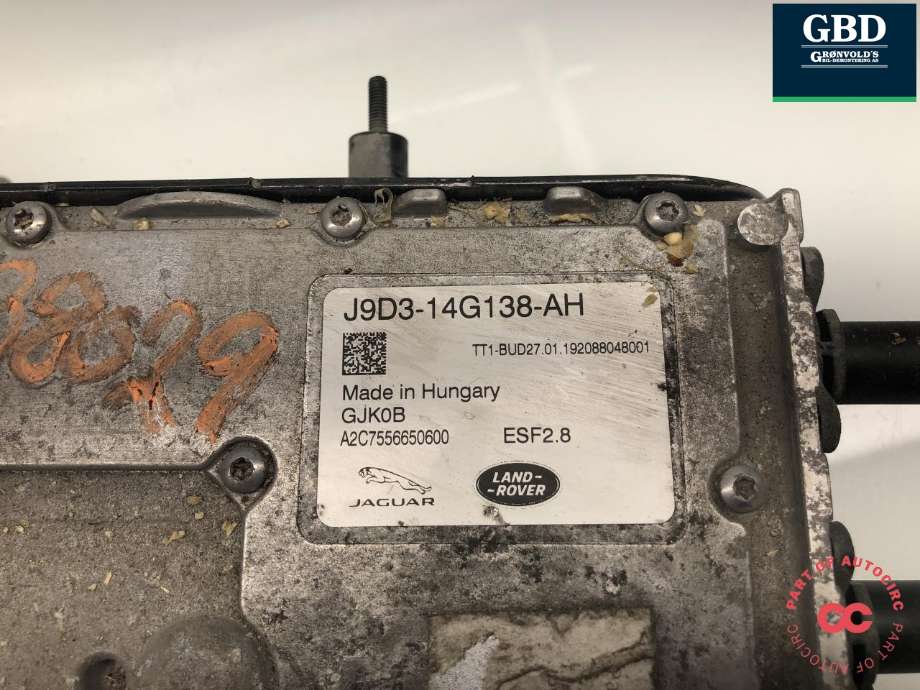 Inverter elbil til Jaguar I-PACE 2018-->> (T4K20014| T4K10222|J9D314G138AL| J9D314G138AH|J9D3-14G138-AH)
